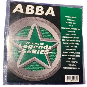 ABBA Legends Series Karaoke CDG Disc - Volume 181 - Dancing Queen & More!